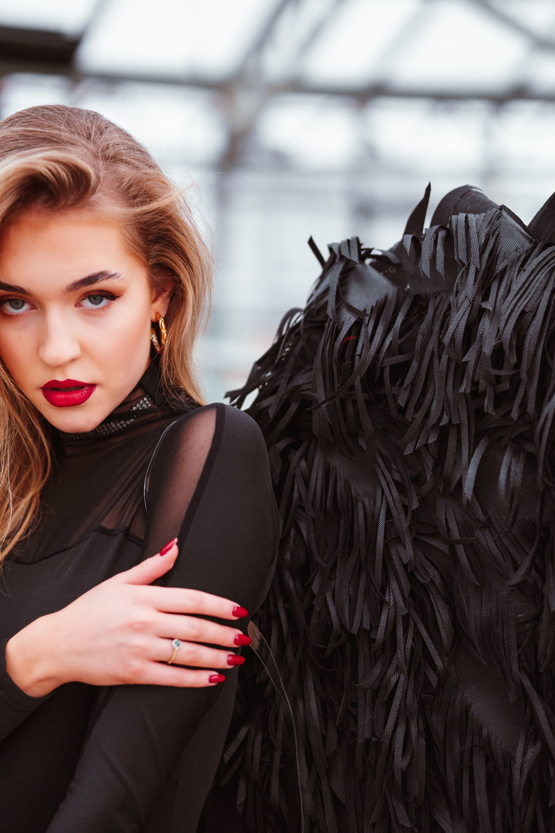Black Angel Wings Cosplay "Bogacci brand"