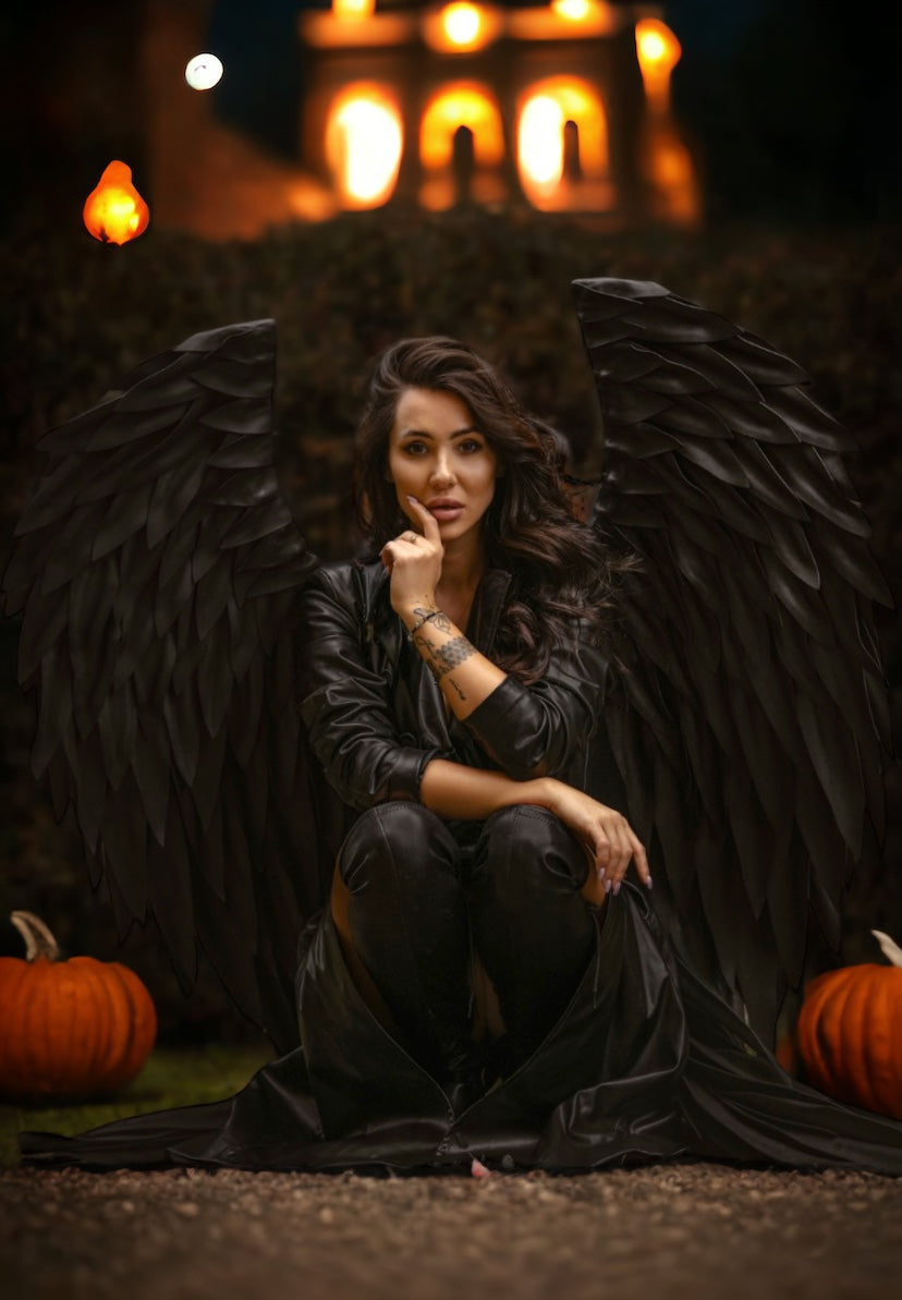 Black Angel Wings Cosplay "Bogacci brand"