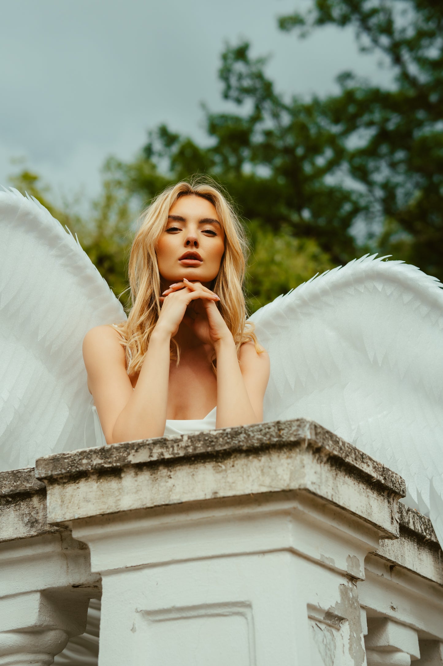 Wings for pregnant women photo shoot "Bogacci brand"