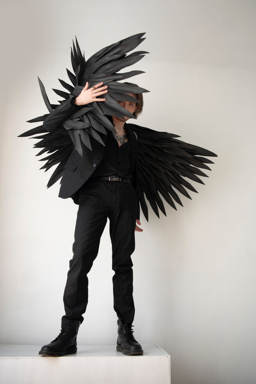 Black Angel Wings Cosplay "Marque Bogacci"