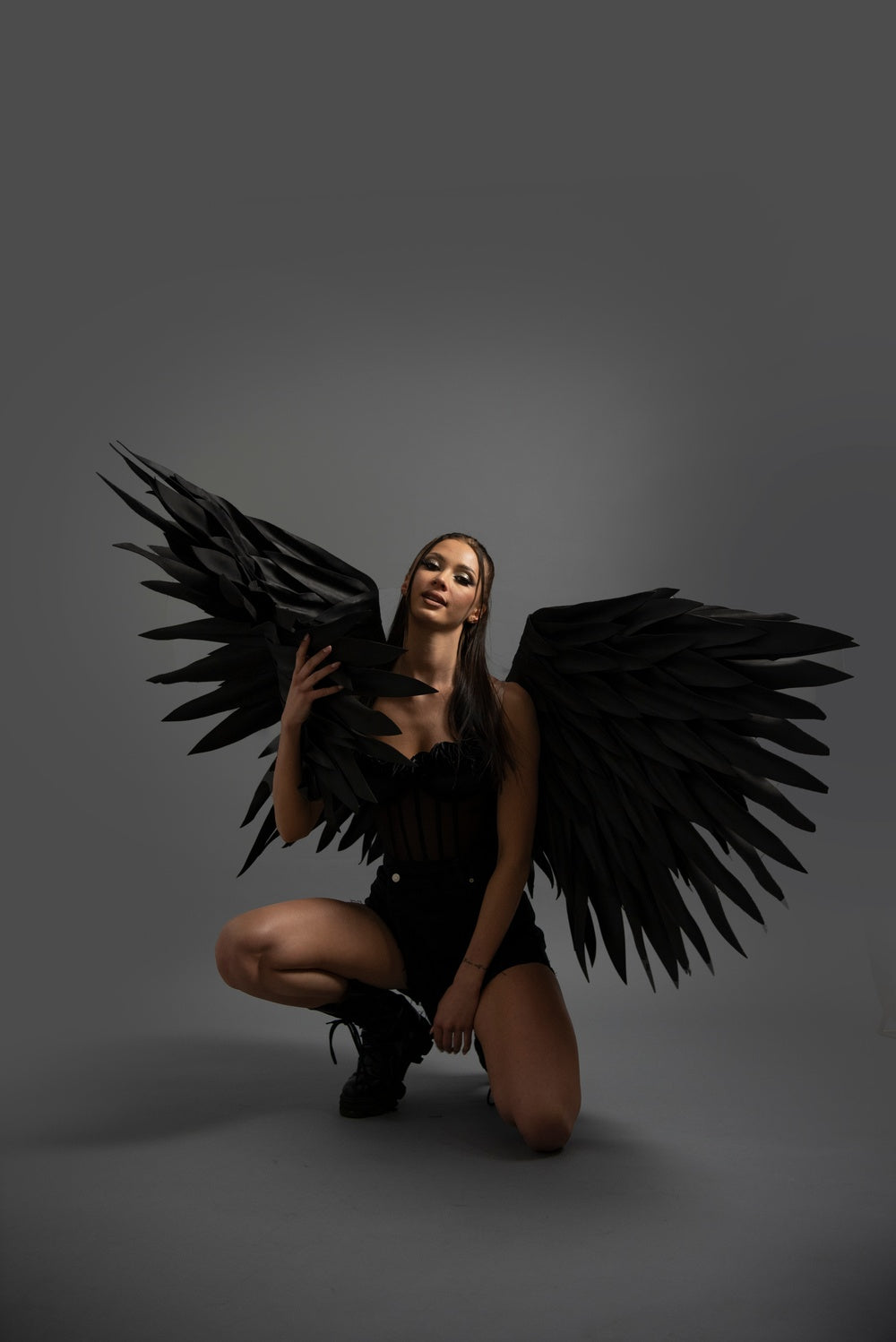 Black Angel Wings Cosplay "Bogacci brand"
