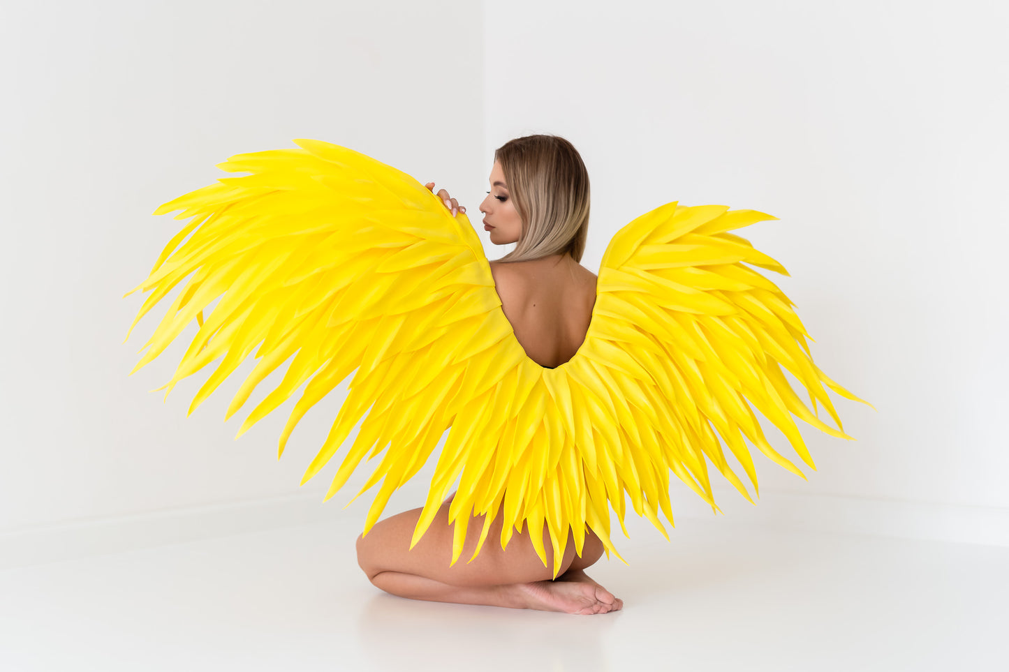 Yellow Angel Wings Cosplay "Bogacci brand"