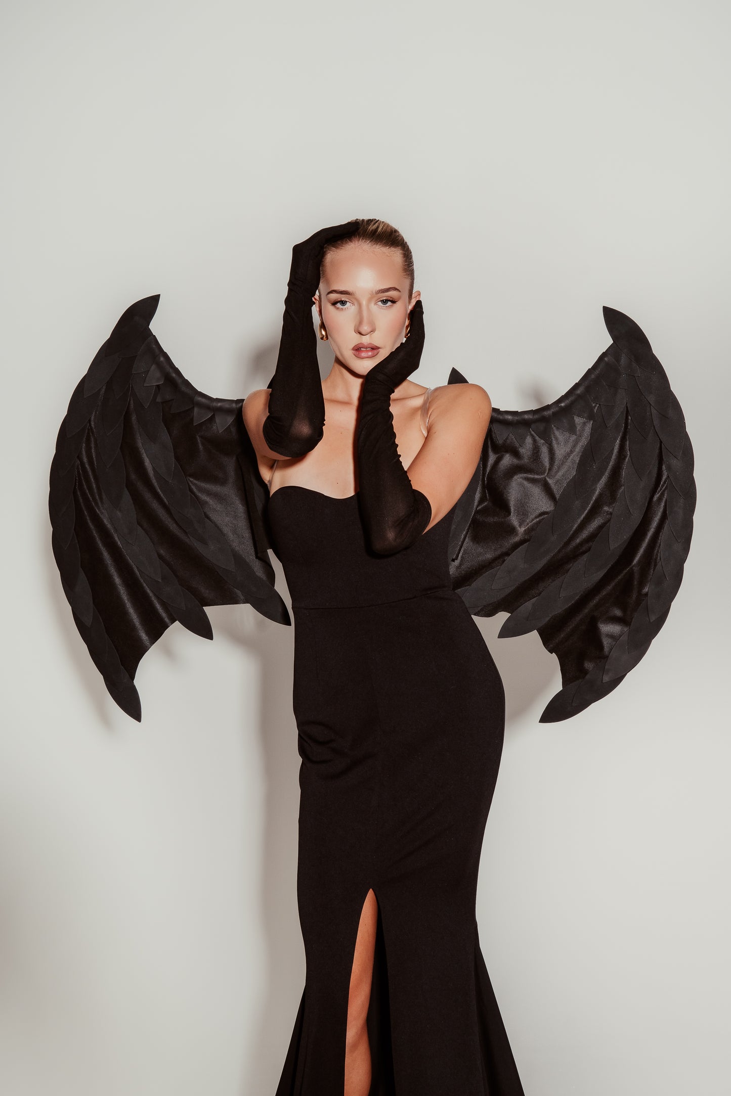 Angel Wings Black Costume Cosplay "Bogacci brand"
