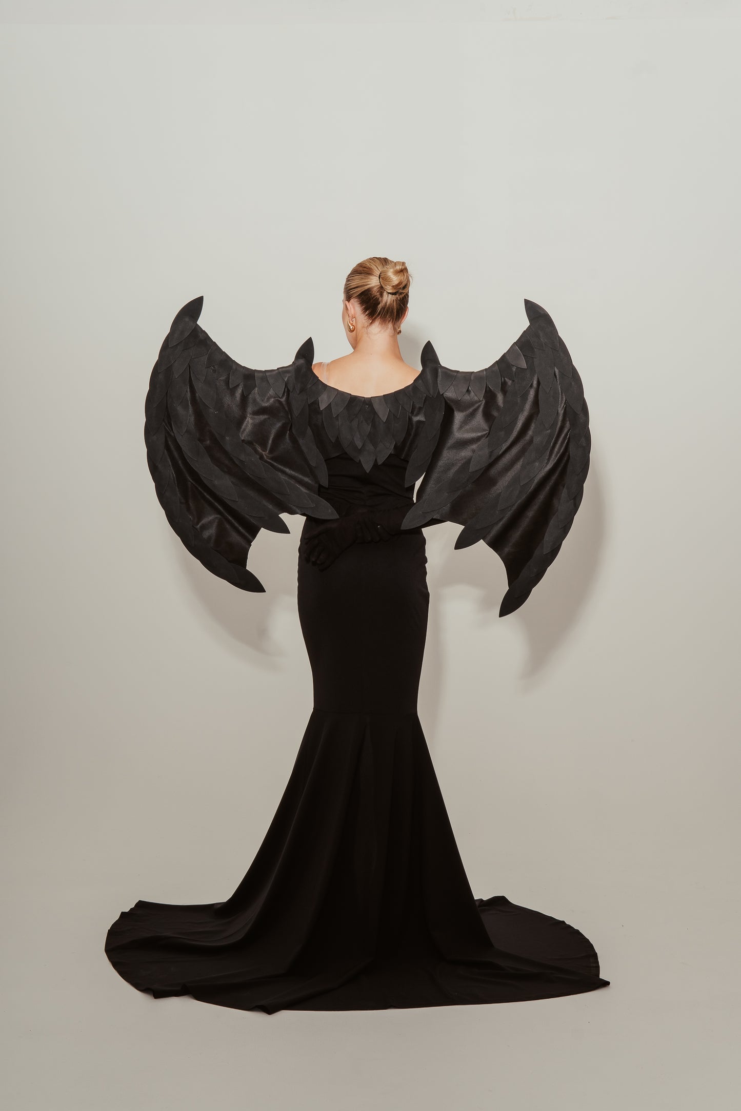 Angel Wings Black Costume Cosplay "Bogacci brand"