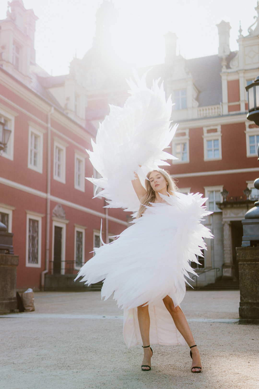 White wings for dancing  "Bogacci brand"