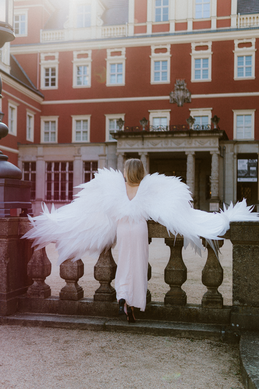 White wings for dancing  "Bogacci brand"