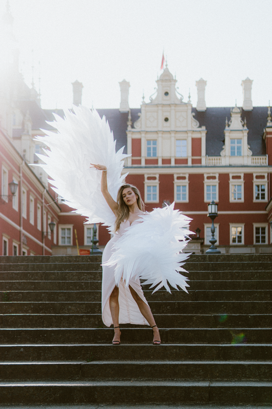 White wings for dancing  "Bogacci brand"