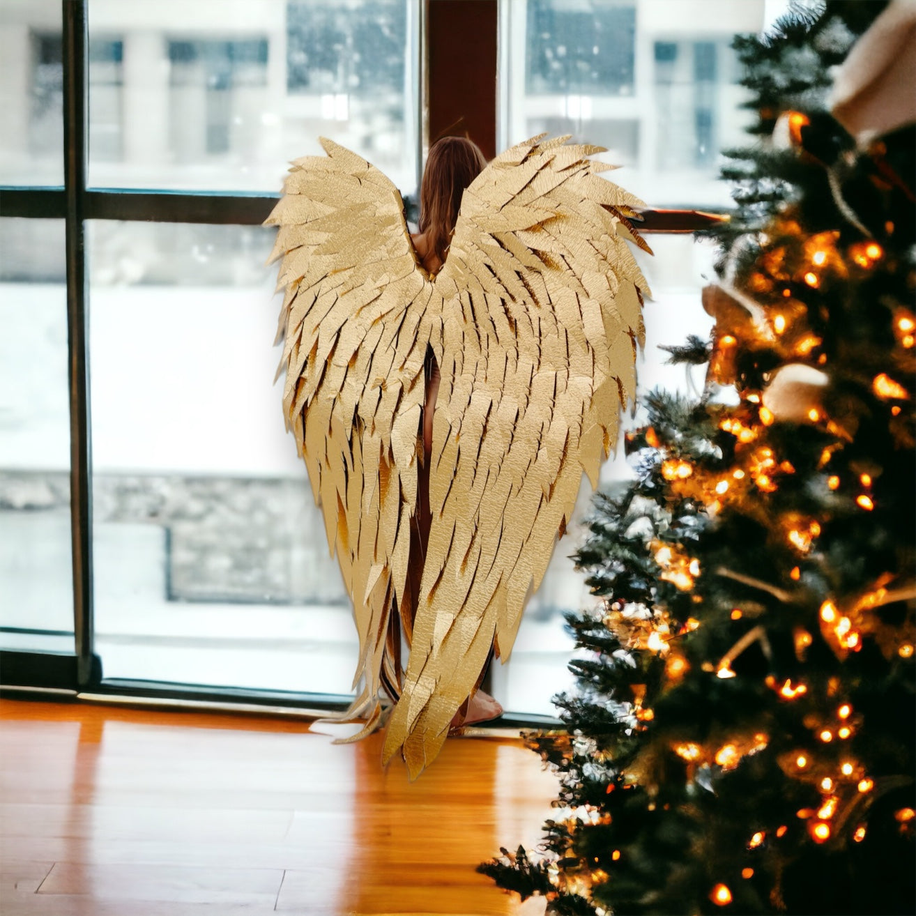 Gold Angel Wings Cosplay "Bogacci brand"