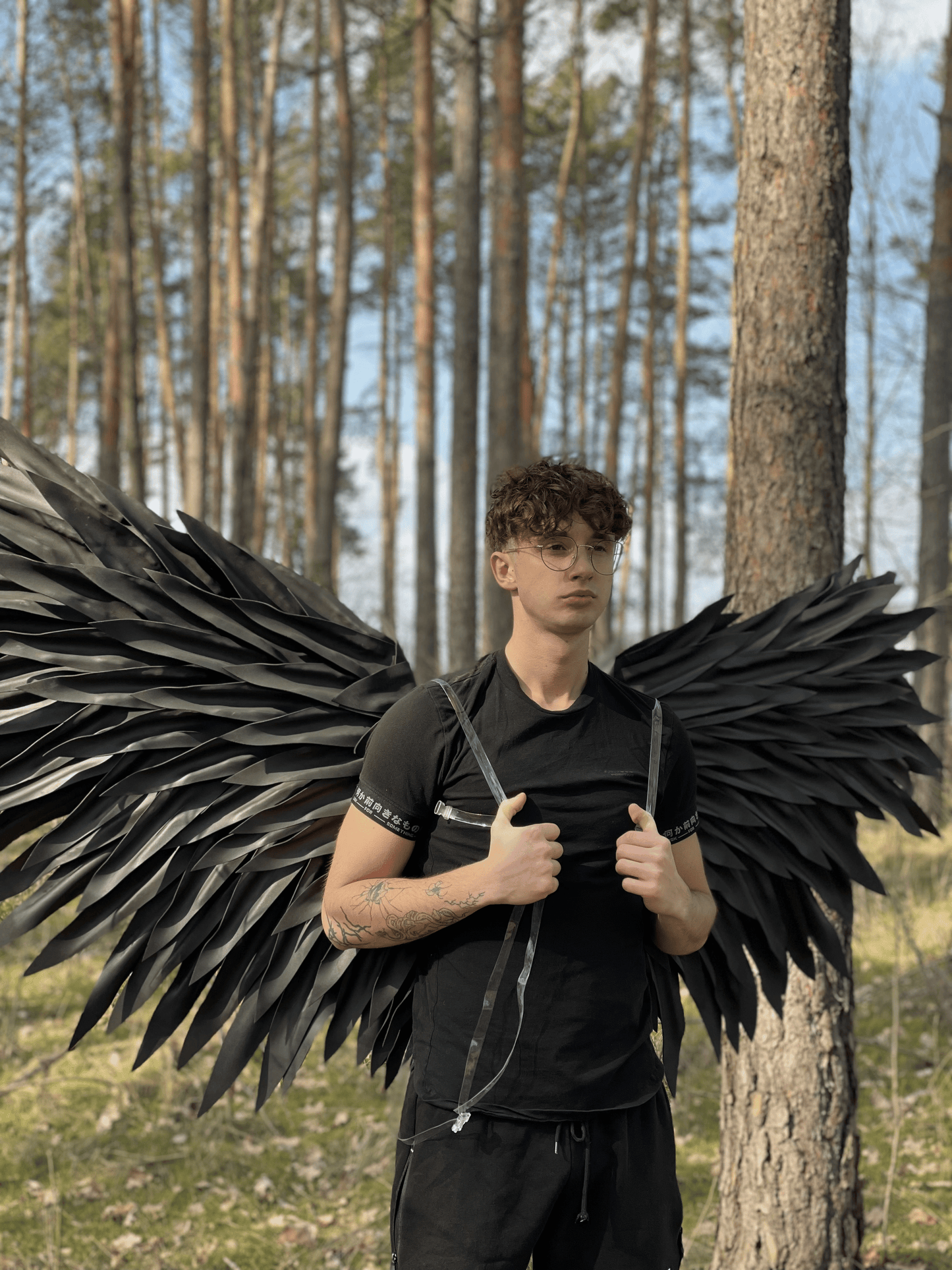 Black Angel Wings Cosplay "Bogacci brand"