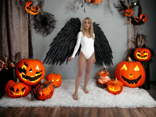 Black Angel Wings Cosplay "Bogacci brand"