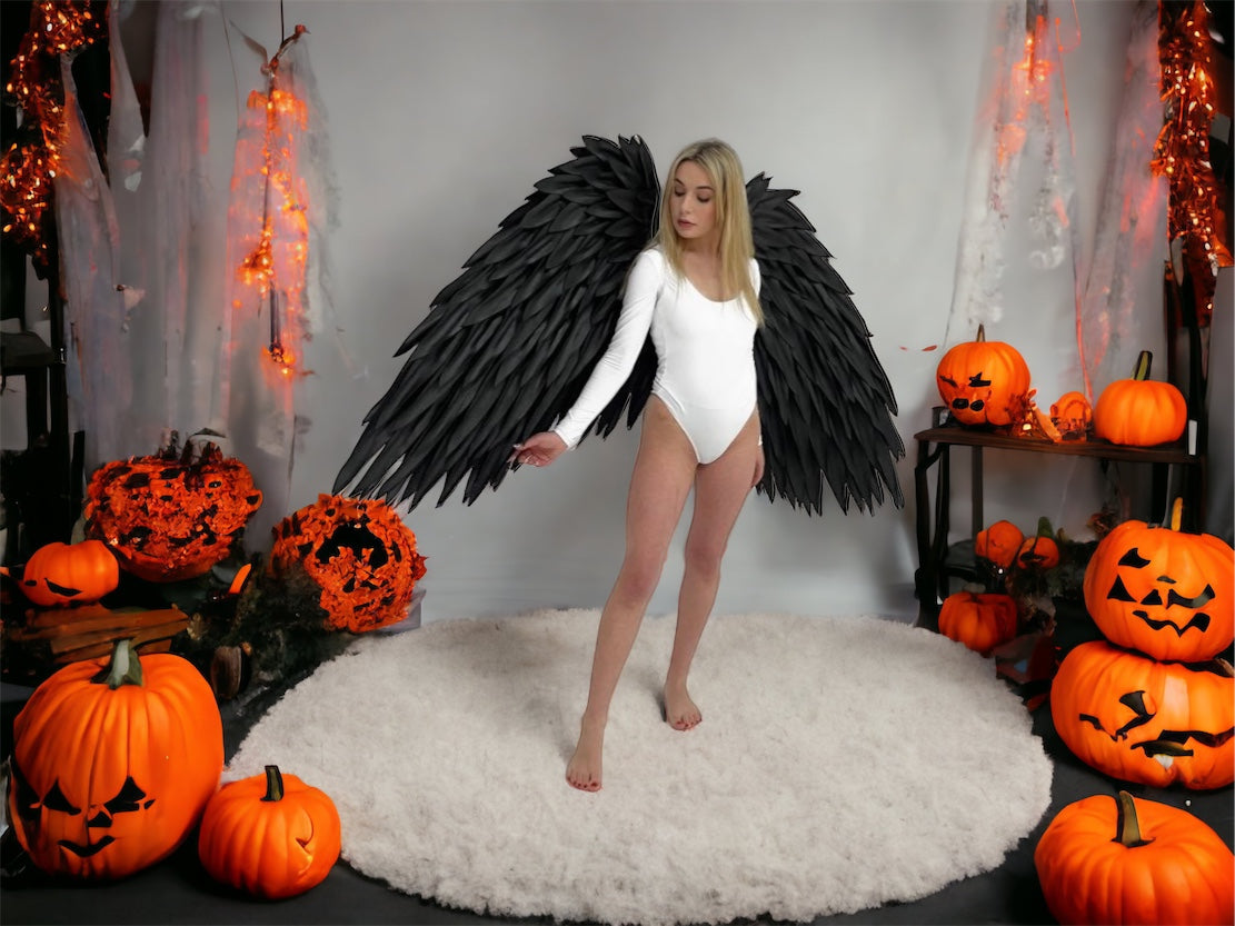 Black Angel Wings Cosplay "Bogacci brand"
