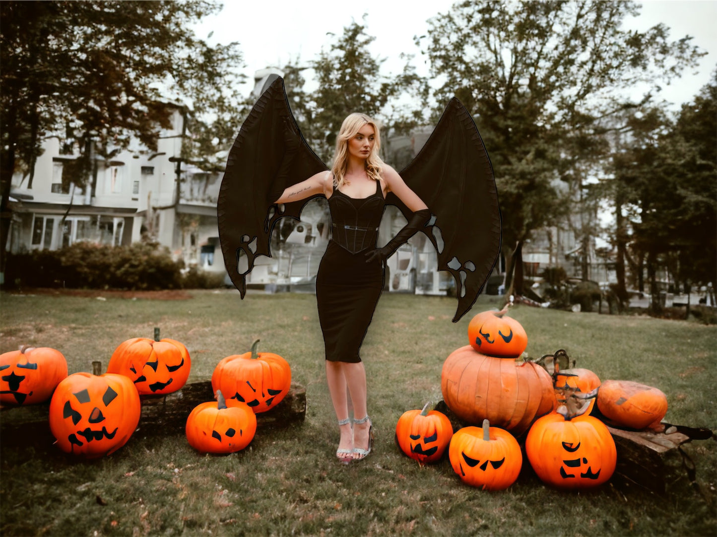 Black Dragon Wings Cosplay "Bogacci brand"
