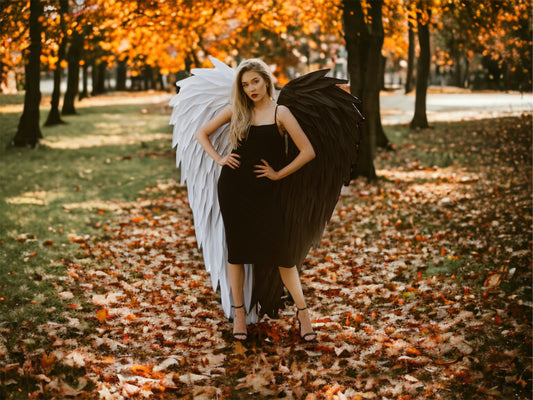Black/White Angel Wings Cosplay "Bogacci brand"