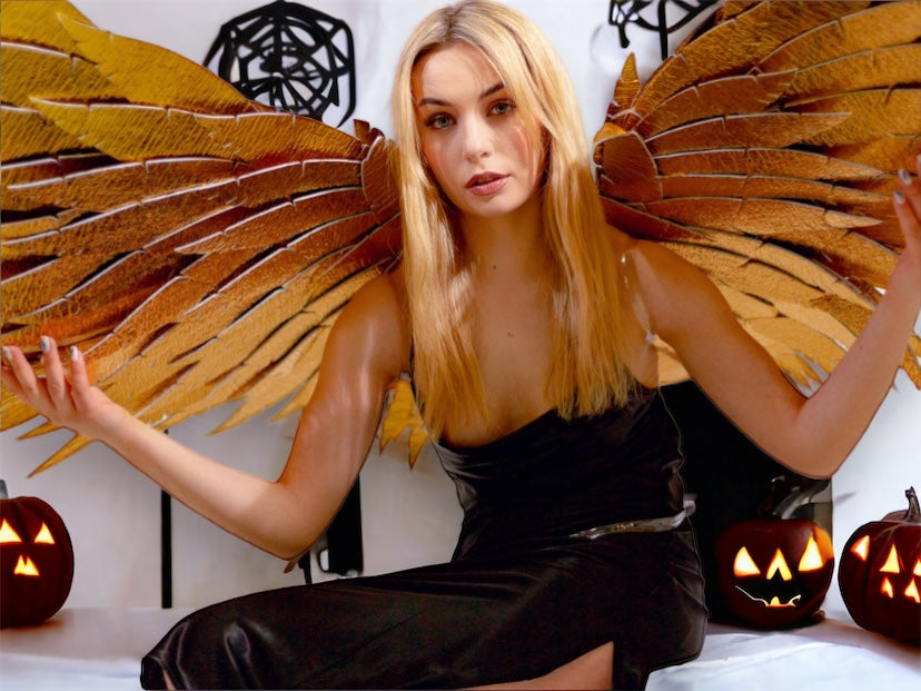 Gold Angel Wings Cosplay  "Bogacci brand"