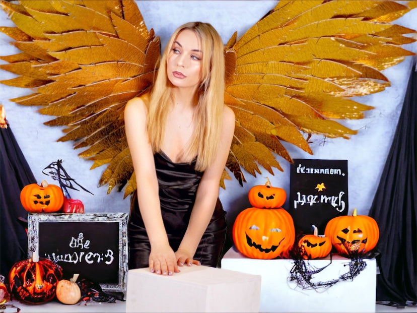 Gold Angel Wings Cosplay  "Bogacci brand"