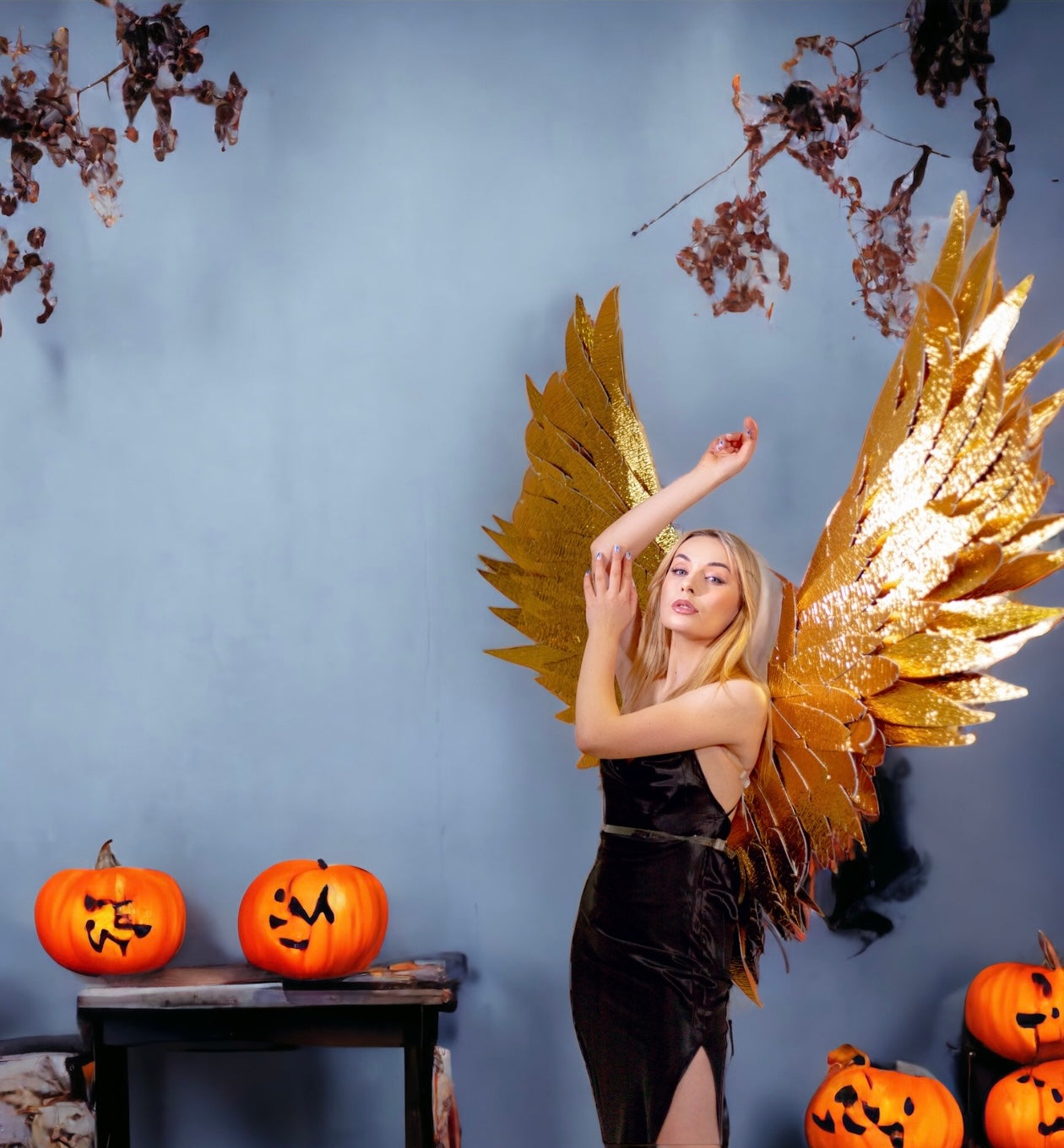 Gold Angel Wings Cosplay  "Bogacci brand"