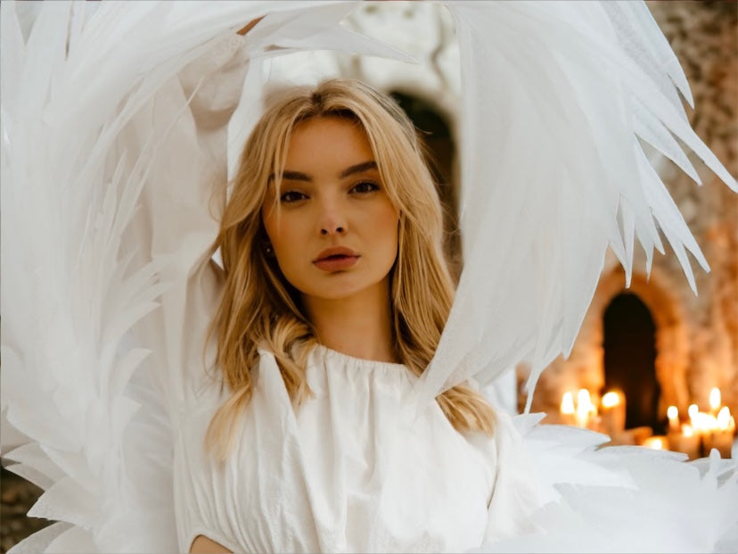 White wings for dancing  "Bogacci brand"