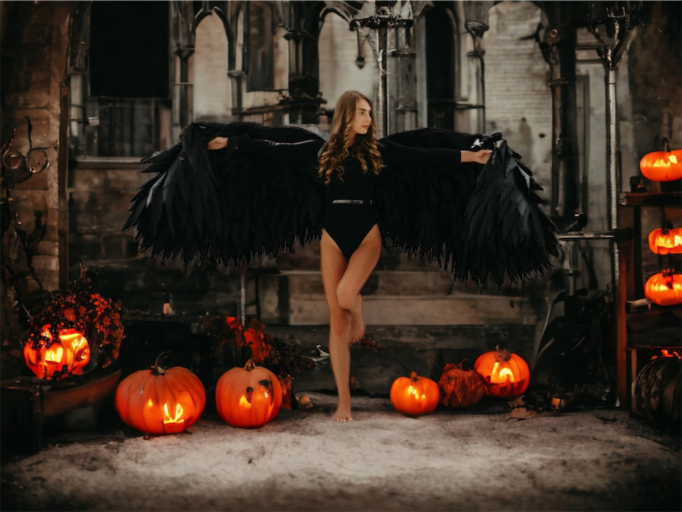 Black wings for dancing  "Bogacci brand"