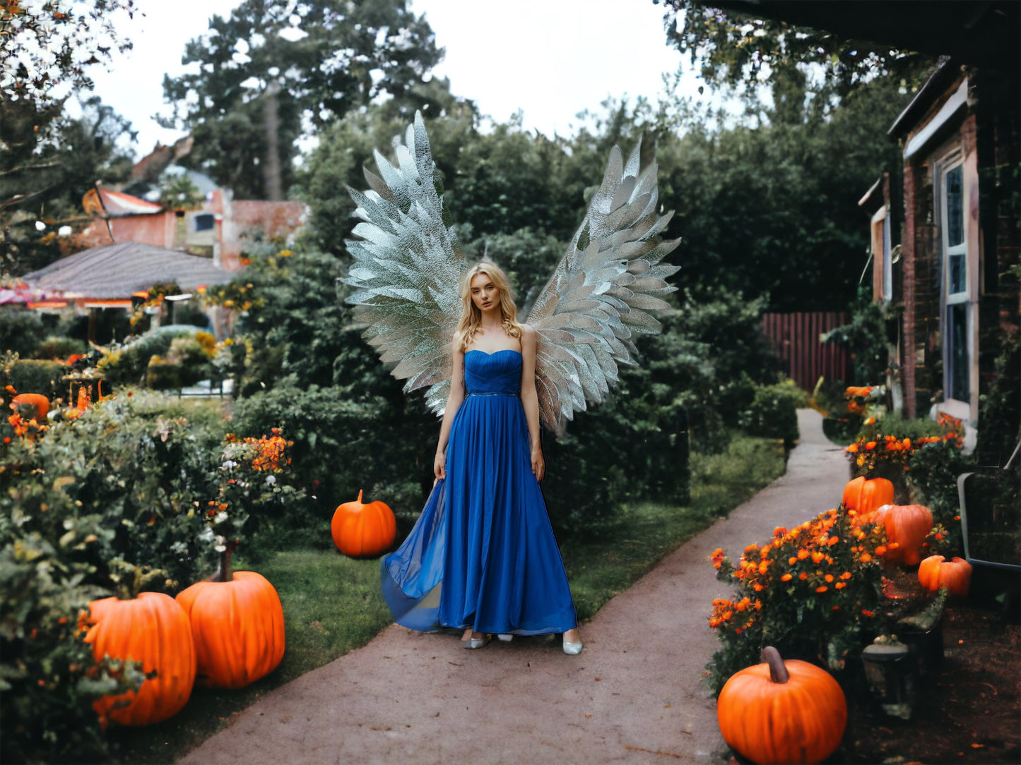Silver Angel Wings Cosplay  "Bogacci brand"