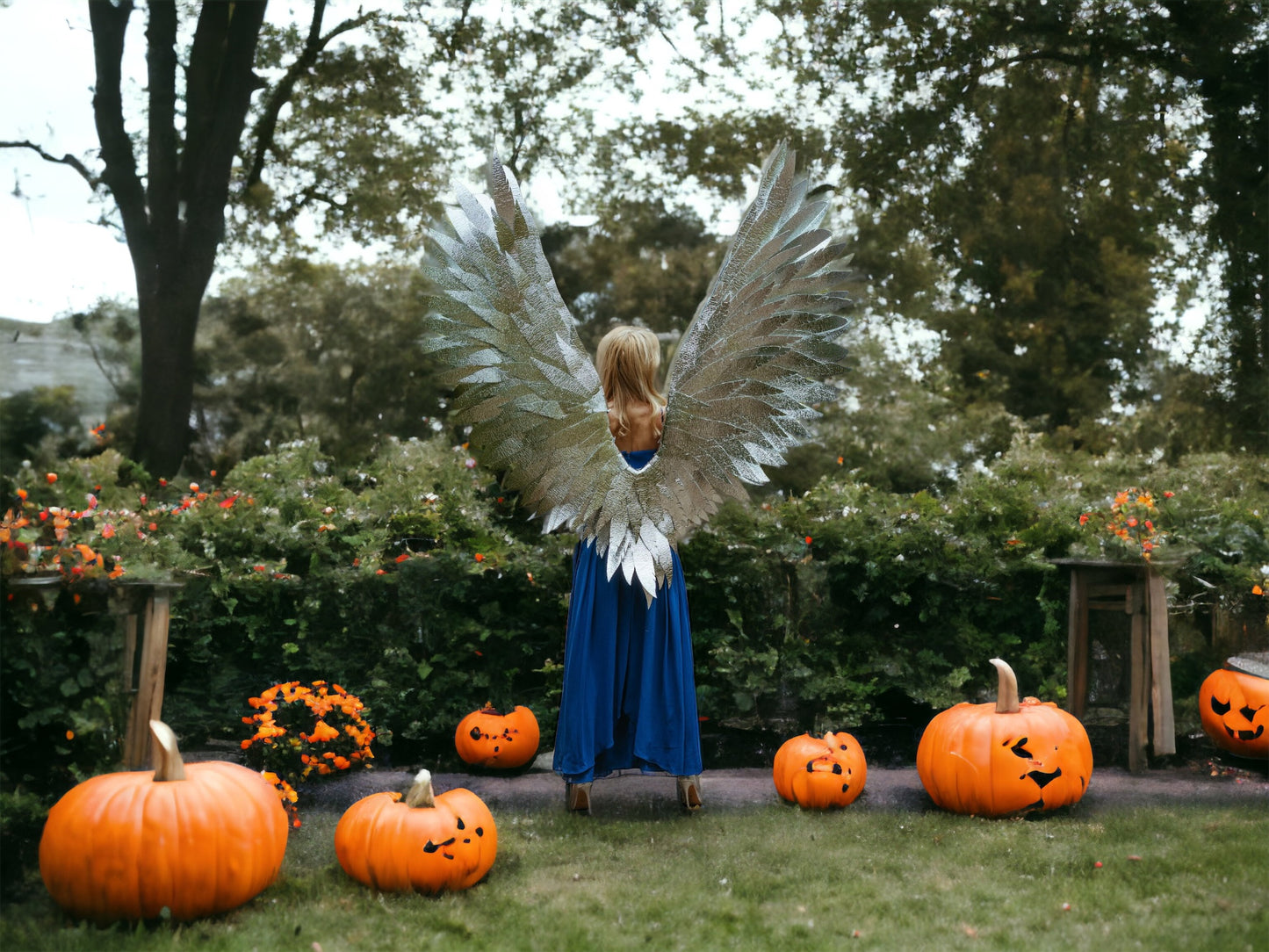 Silver Angel Wings Cosplay  "Bogacci brand"