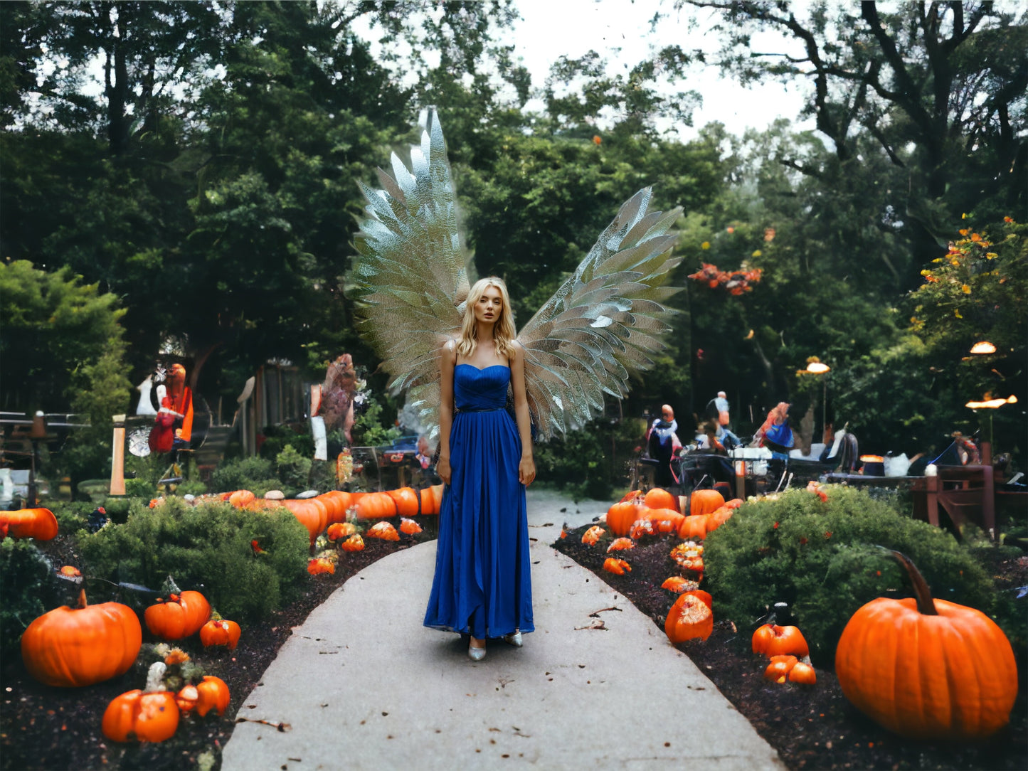 Silver Angel Wings Cosplay  "Bogacci brand"