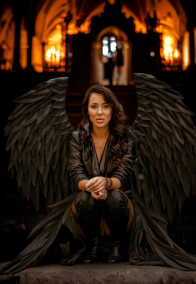 Black Angel Wings Cosplay  "Bogacci brand"