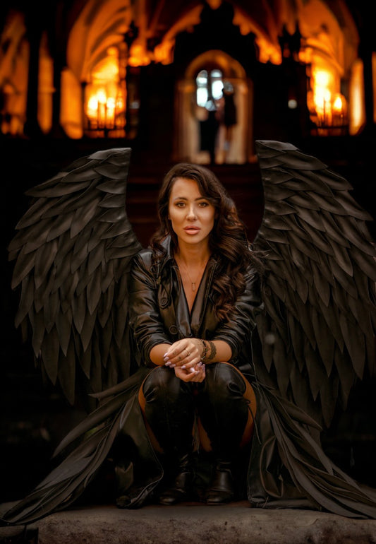 Black Angel Wings Cosplay  "Bogacci brand"