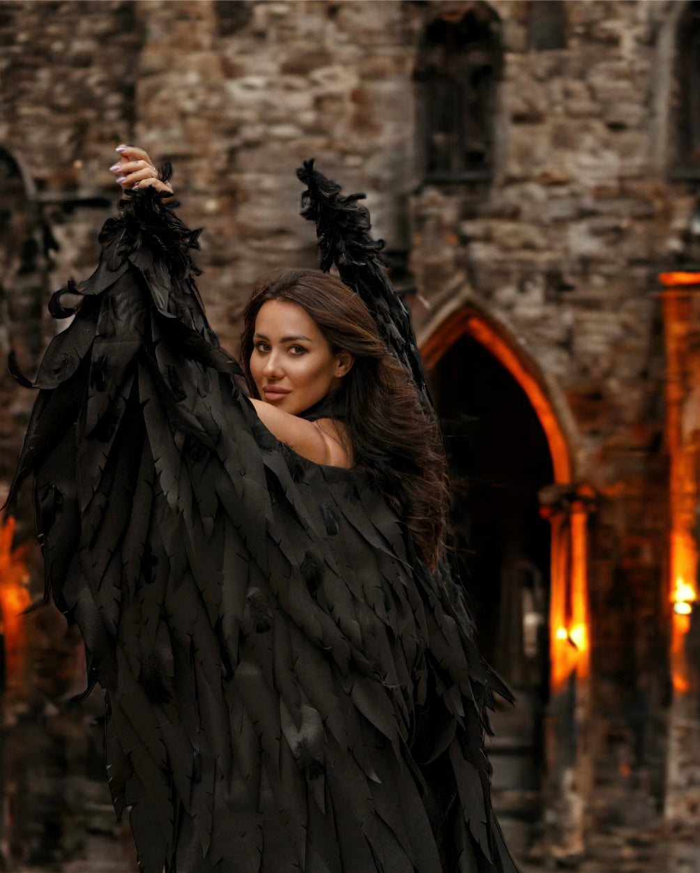 Black Angel Wings Cosplay "Bogacci brand"