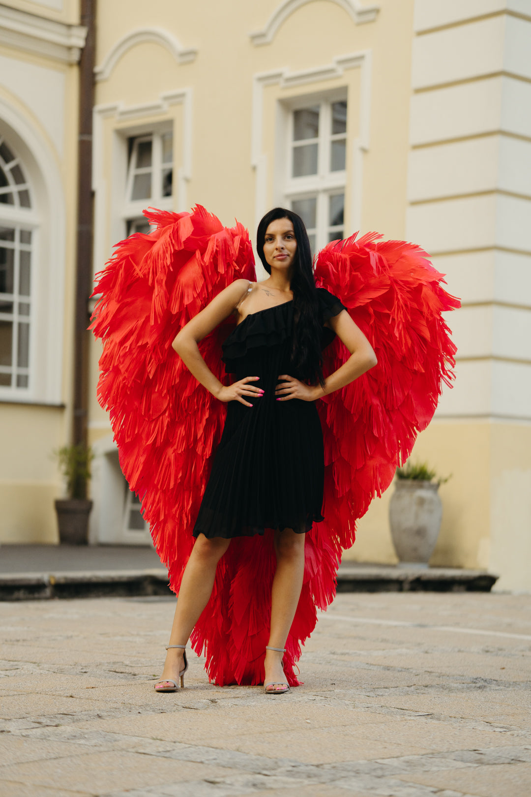 Red Angel Wings Cosplay "Bogacci brand"