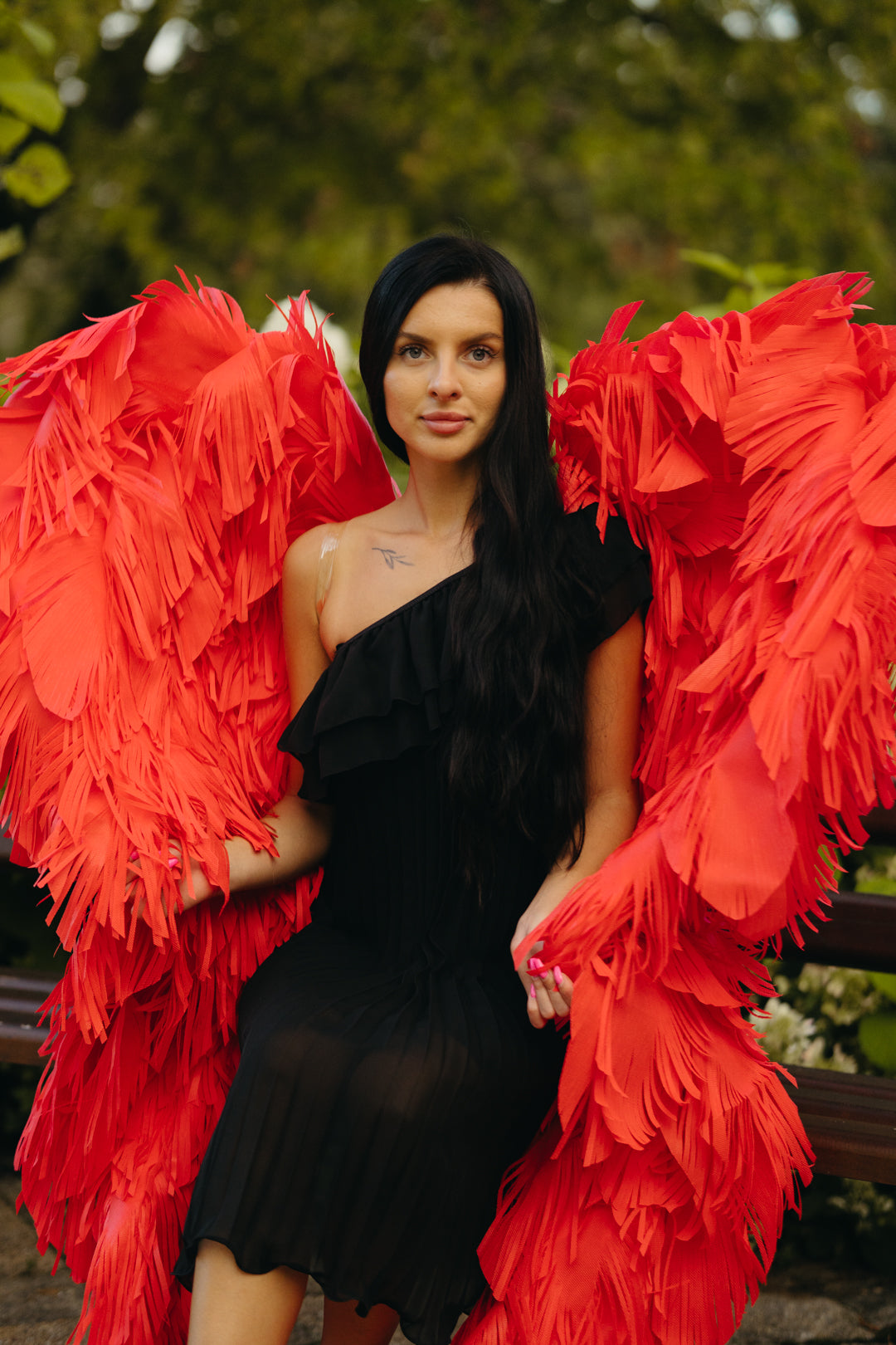 Red Angel Wings Cosplay "Bogacci brand"