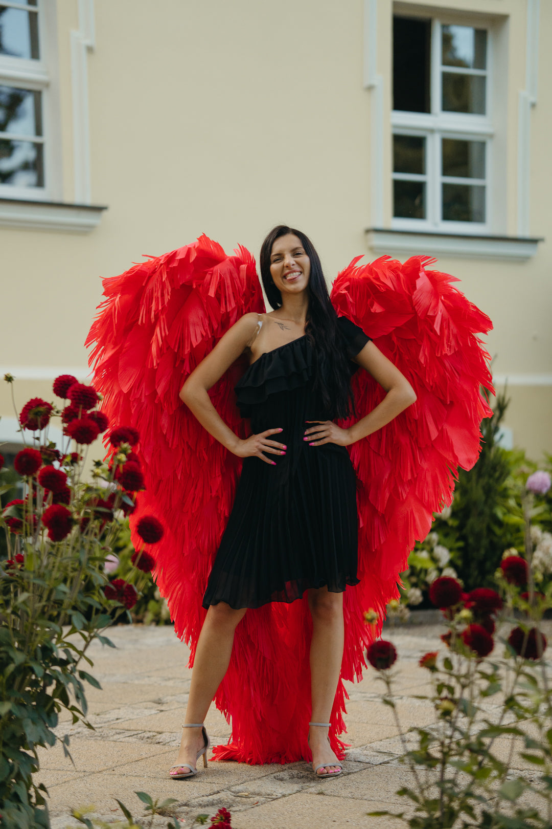Red Angel Wings Cosplay "Bogacci brand"