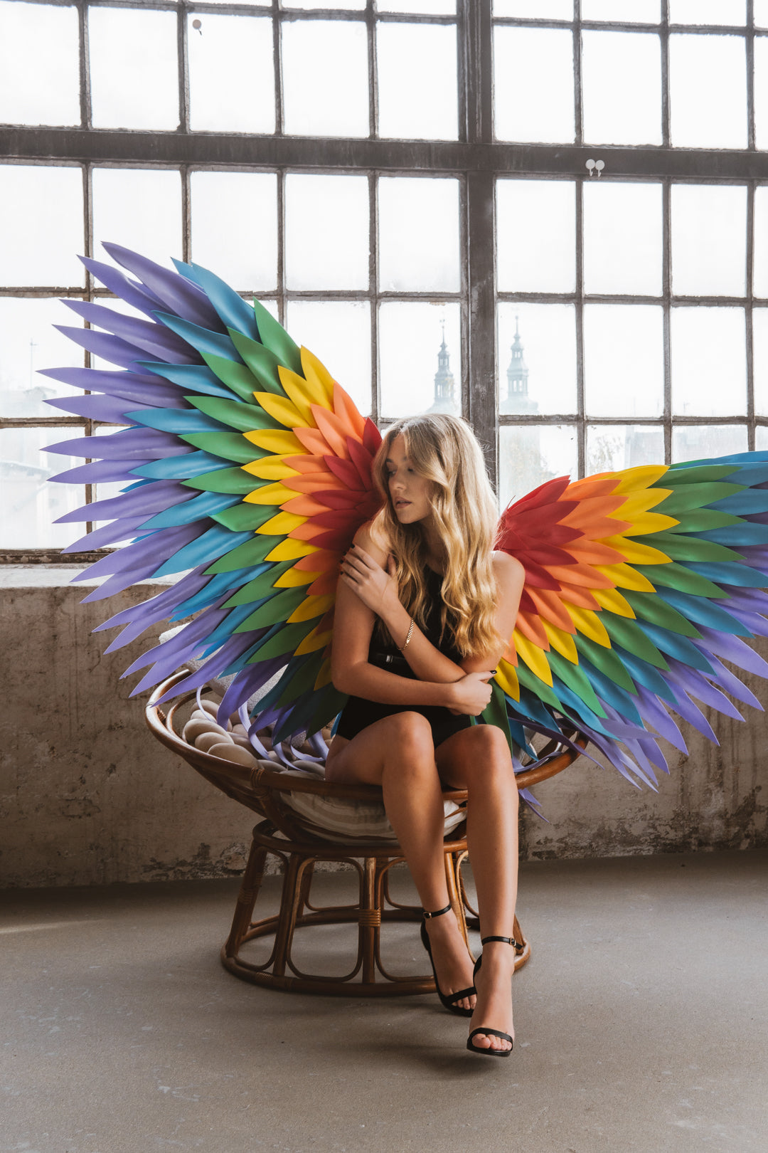 Rainbow Wings Cosplay "Bogacci brand"