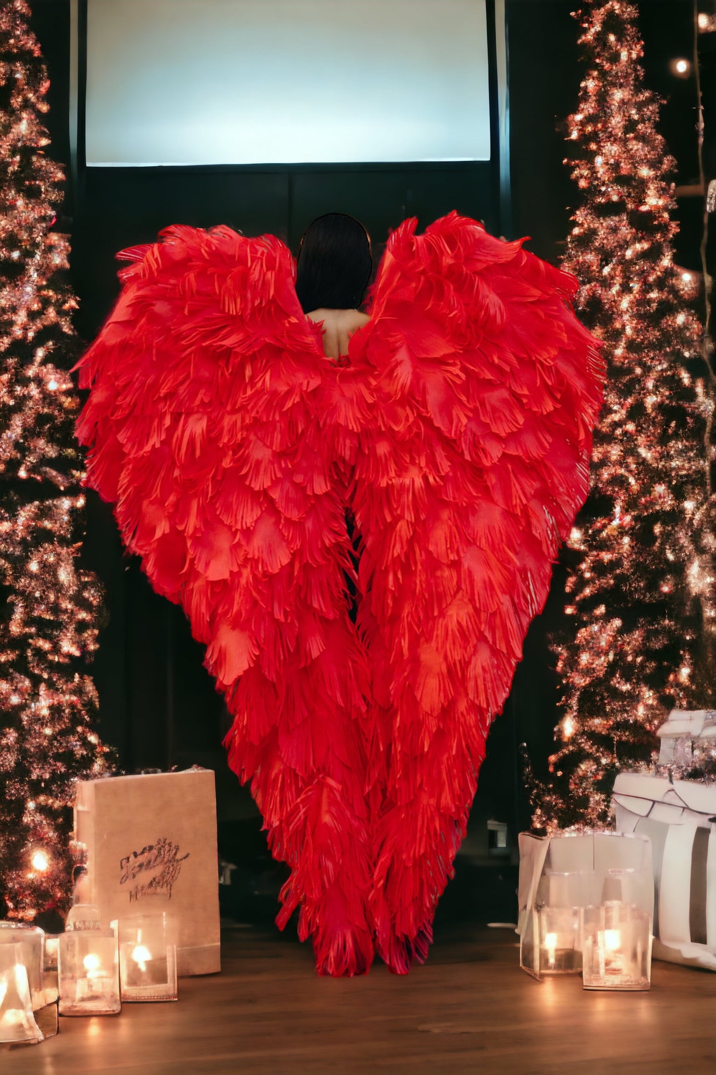 Red Angel Wings Cosplay "Bogacci brand"