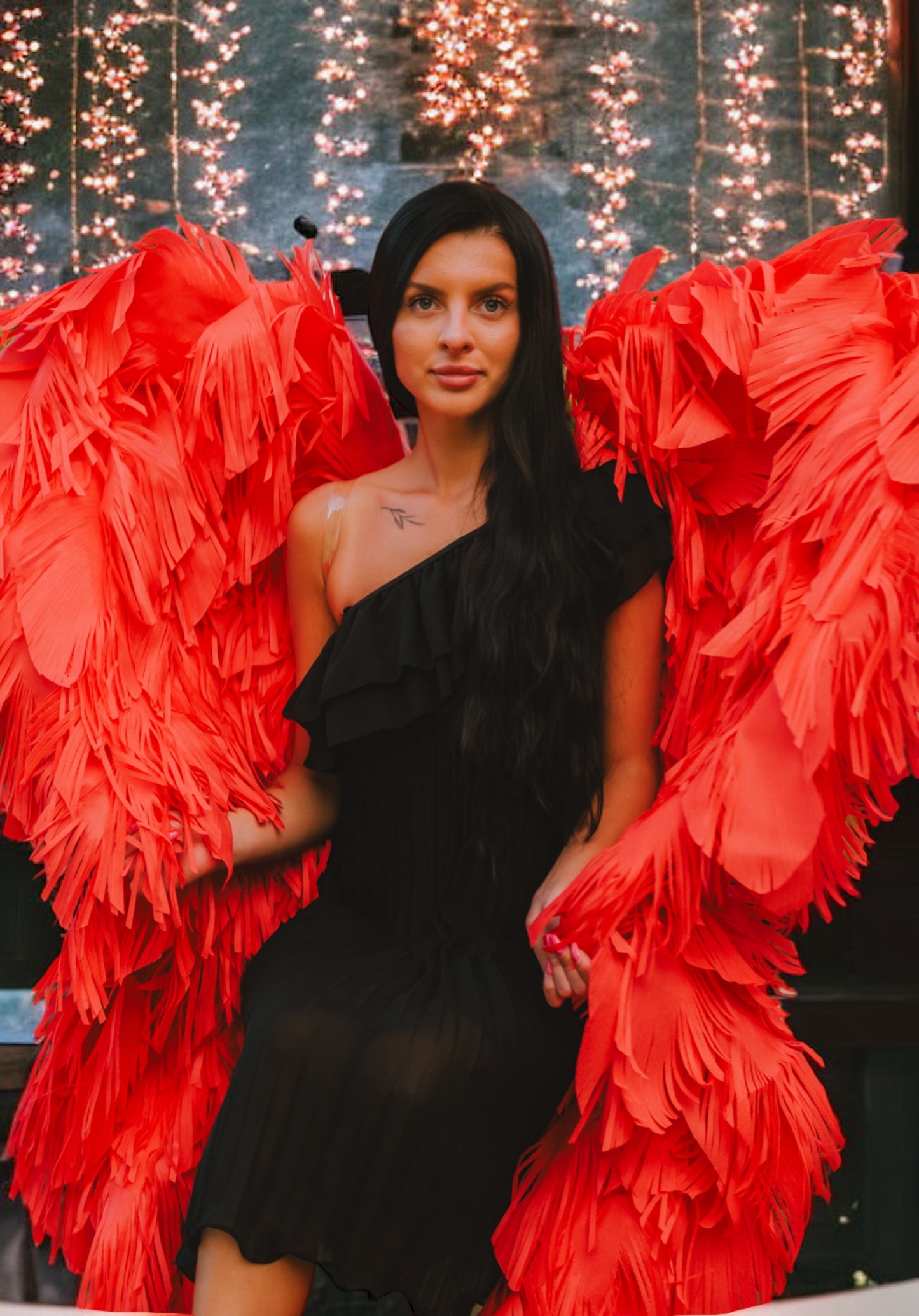 Red Angel Wings Cosplay "Bogacci brand"