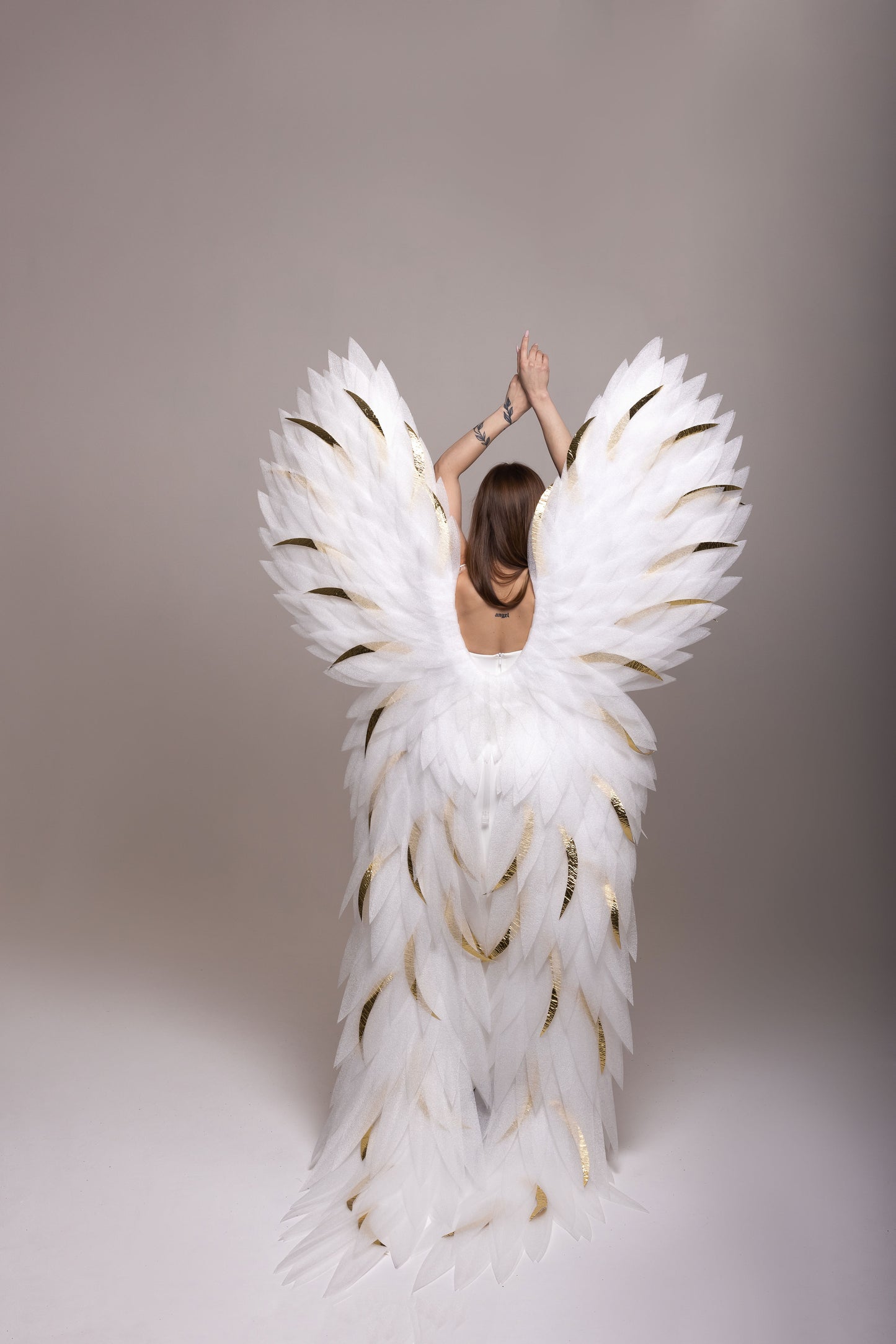 Extra long angel costume Cosplay "Bogacci brand"