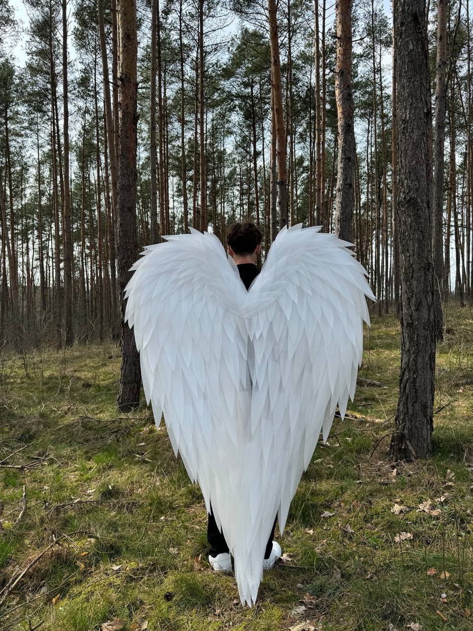 White Angel Wings Costume "Bogacci brand"