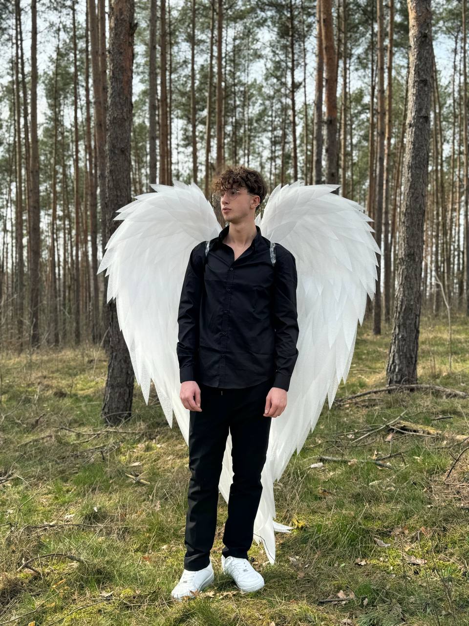 White Angel Wings Costume "Bogacci brand"