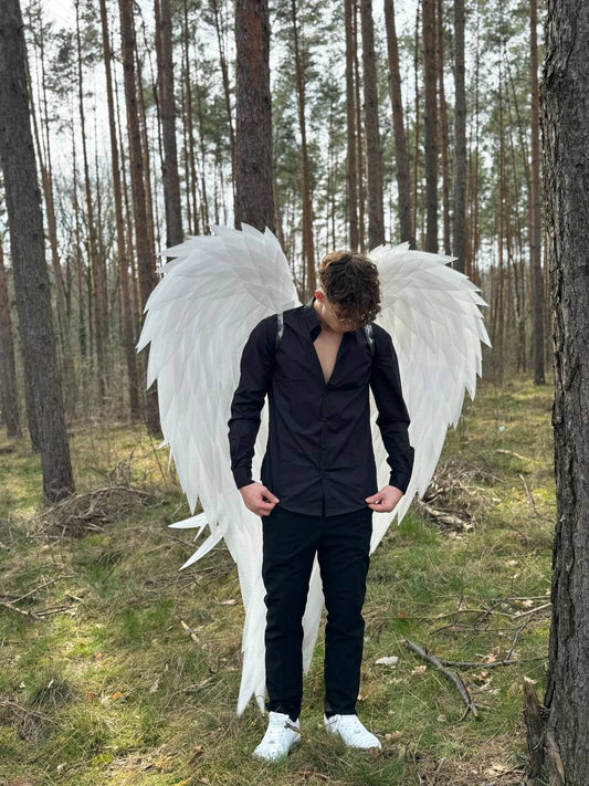 White Angel Wings Costume "Bogacci brand"