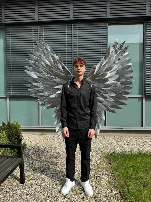 Handmade Silver Angel costume Cosplay "Bogacci brand"