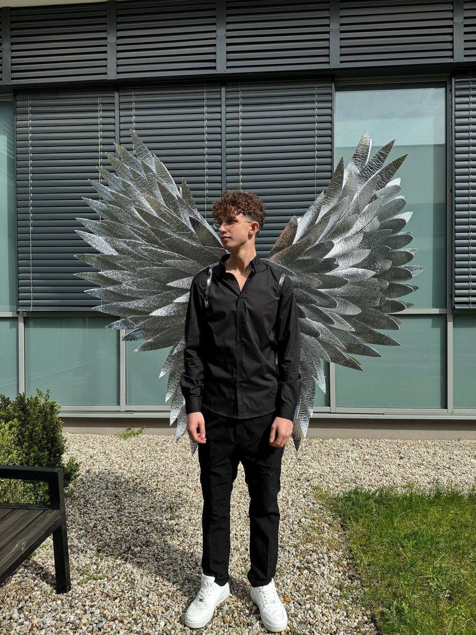 Handmade Silver Angel costume Cosplay "Bogacci brand"