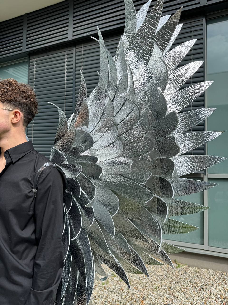Handmade Silver Angel costume Cosplay "Bogacci brand"
