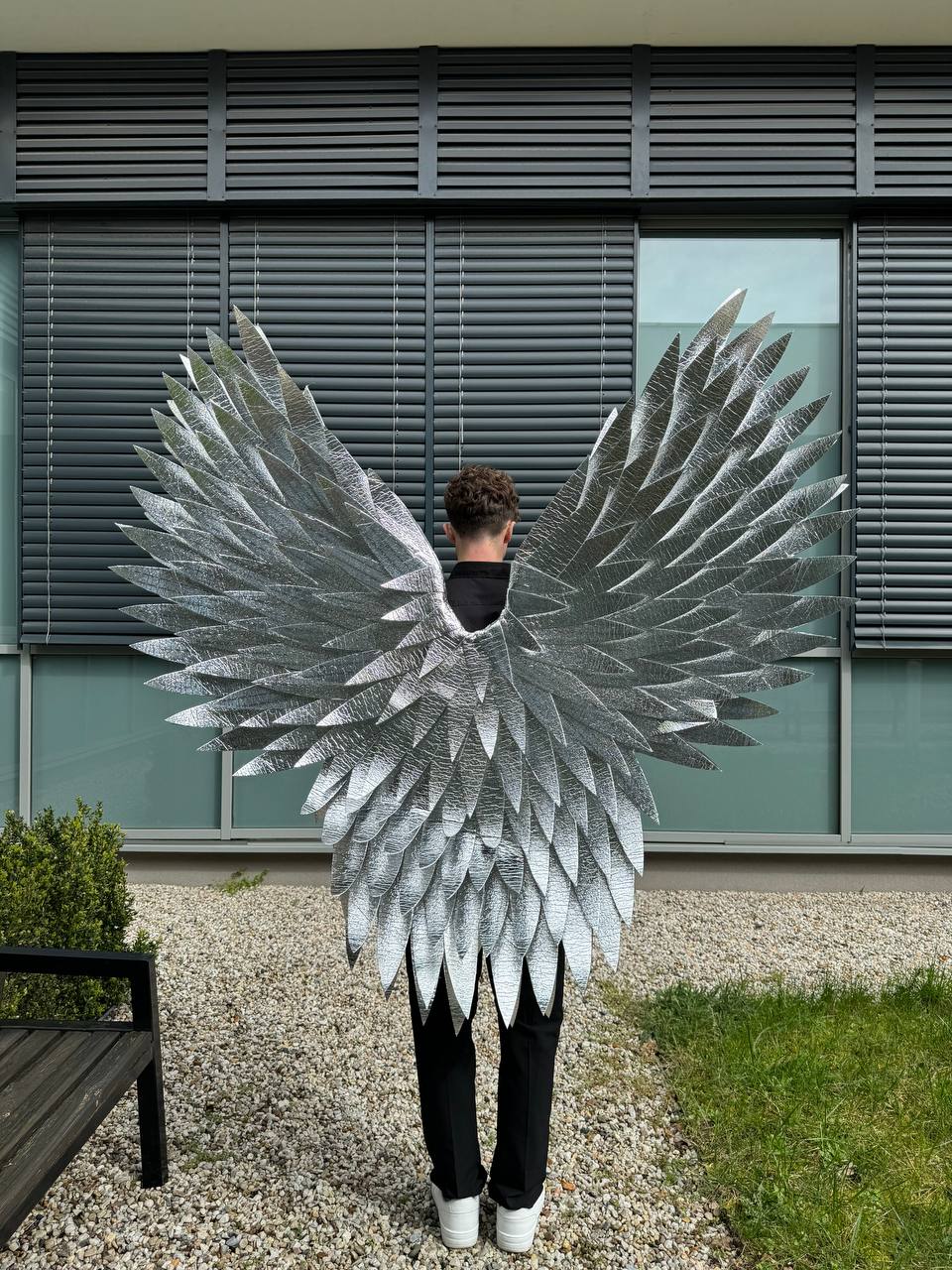 Handmade Silver Angel costume Cosplay "Bogacci brand"