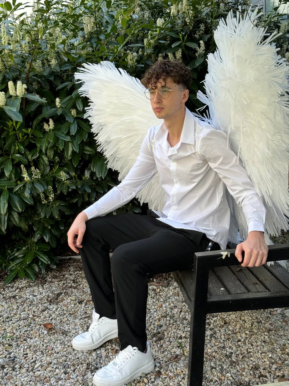 White Angel wings costume "Bogacci brand"