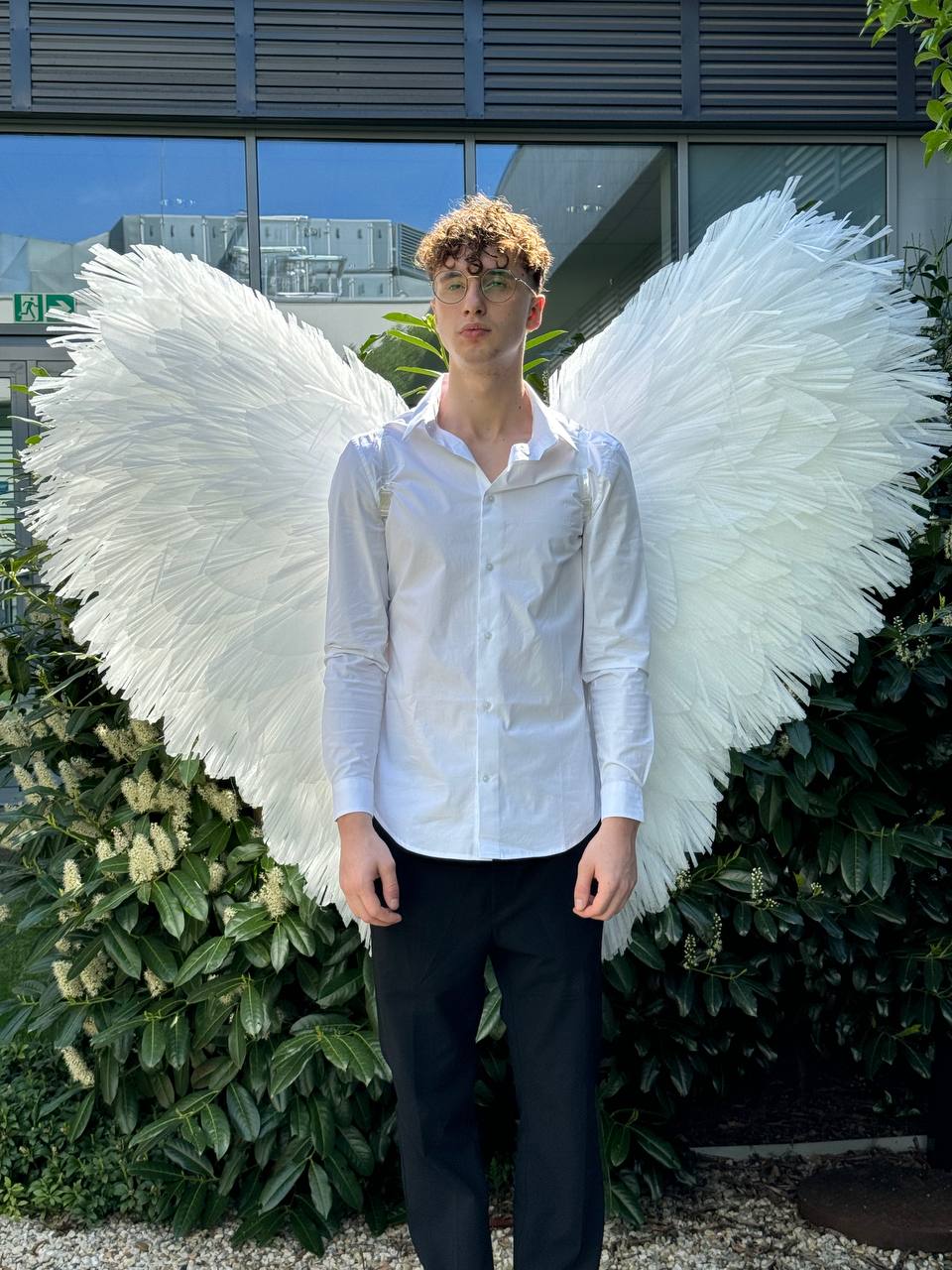 White Angel wings costume "Bogacci brand"