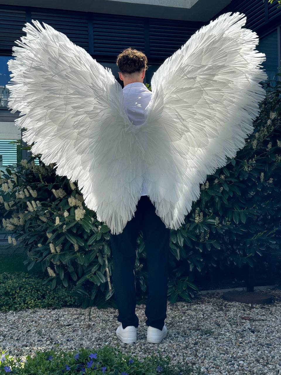 White Angel wings costume "Bogacci brand"