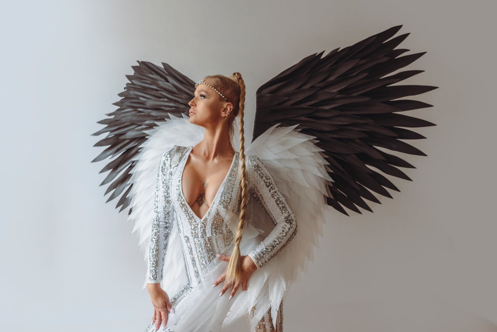 Black Angel Wings Cosplay "Bogacci brand"