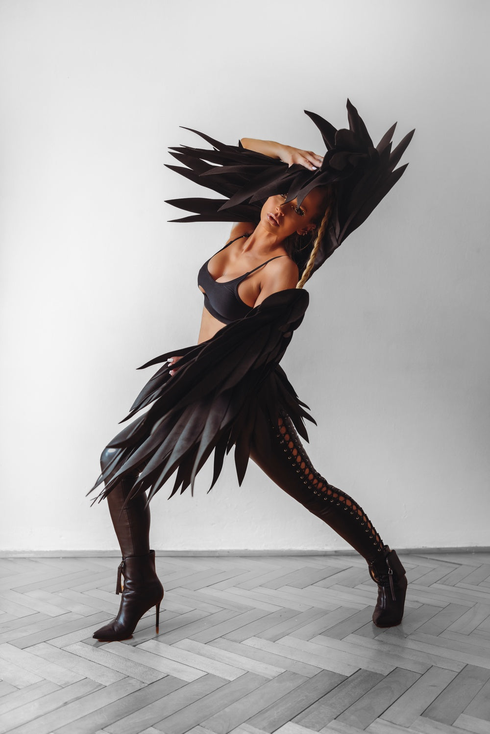 Black Angel Wings Cosplay "Bogacci brand"