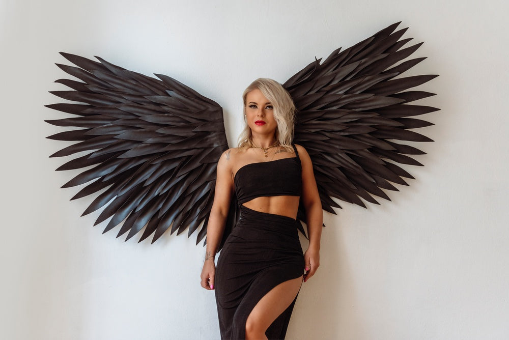Black Angel Wings Cosplay "Bogacci brand"