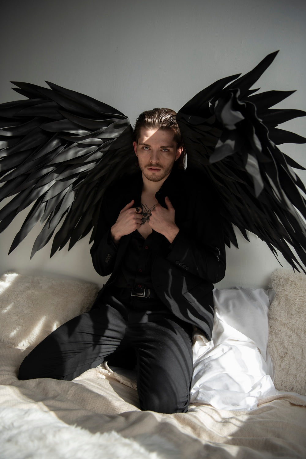 Black Angel Wings Cosplay "Bogacci brand"