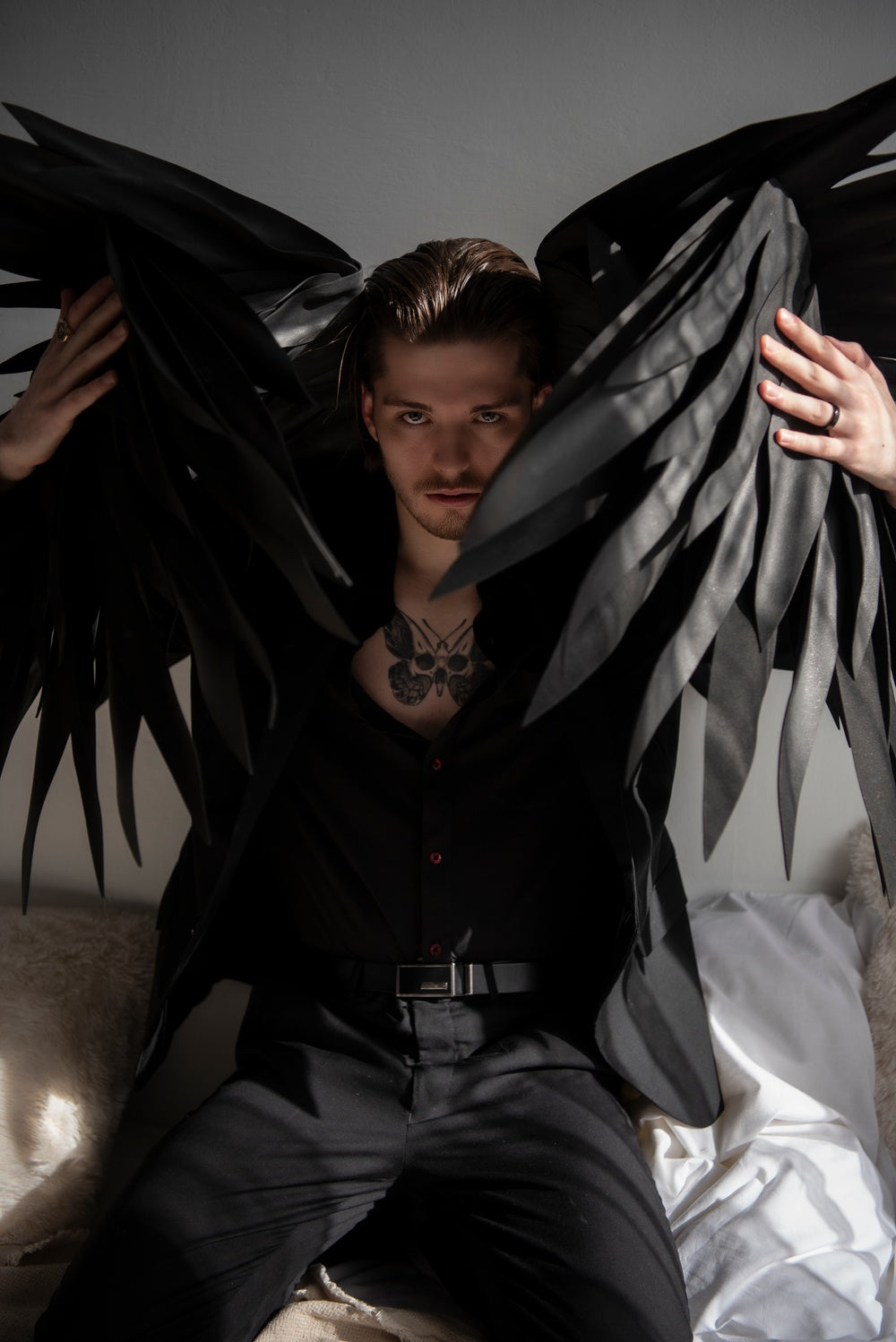 Black Angel Wings Cosplay "Bogacci brand"